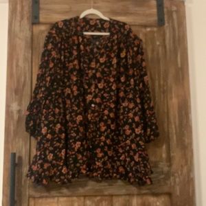 Free people waist cinch dress